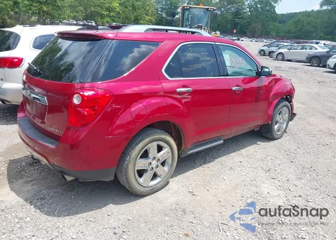 2015 Chevrolet Equinox Ltz из США, поврежденный, VIN 2GNFLHE32F6243531